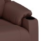 vidaXL Massagesessel mit Aufstehhilfe Braun Kunstleder vidaXL Massagesessel mit Aufstehhilfe Braun Kunstleder