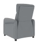 vidaXL Massagesessel mit Aufstehhilfe Hellgrau Stoff vidaXL Massagesessel mit Aufstehhilfe Hellgrau Stoff