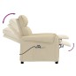 vidaXL Relaxsessel Elektrisch Creme Stoff vidaXL Relaxsessel Elektrisch Creme Stoff