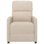vidaXL Relaxsessel Elektrisch Creme Mikrofasergewebe vidaXL Relaxsessel Elektrisch Creme Mikrofasergewebe