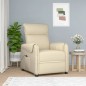 vidaXL Aufstehsessel Creme Stoff vidaXL Aufstehsessel Creme Stoff