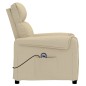 vidaXL Aufstehsessel Creme Stoff vidaXL Aufstehsessel Creme Stoff