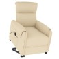 vidaXL Aufstehsessel Creme Stoff vidaXL Aufstehsessel Creme Stoff