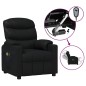 vidaXL Massagesessel Elektrisch Schwarz Kunstleder vidaXL Massagesessel Elektrisch Schwarz Kunstleder