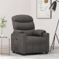 vidaXL Relaxsessel Elektrisch Dunkelgrau Stoff vidaXL Relaxsessel Elektrisch Dunkelgrau Stoff
