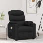 vidaXL Massagesessel mit Aufstehhilfe Schwarz Stoff vidaXL Massagesessel mit Aufstehhilfe Schwarz Stoff