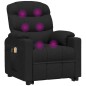 vidaXL Massagesessel mit Aufstehhilfe Schwarz Stoff vidaXL Massagesessel mit Aufstehhilfe Schwarz Stoff