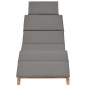 vidaXL Sonnenliegen 2 Stk. mit Auflagen Massivholz Teak vidaXL Sonnenliegen 2 Stk. mit Auflagen Massivholz Teak
