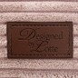 Designed by Lotte Hundekorb Gerippt Pink 65x60x20 cm Designed by Lotte Hundekorb Gerippt Pink 65x60x20 cm