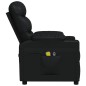 vidaXL Massagesessel mit Aufstehhilfe Schwarz Kunstleder vidaXL Massagesessel mit Aufstehhilfe Schwarz Kunstleder