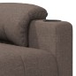vidaXL Massagesessel mit Aufstehhilfe Taupe Stoff vidaXL Massagesessel mit Aufstehhilfe Taupe Stoff