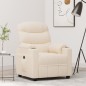 vidaXL Aufstehsessel Creme Stoff vidaXL Aufstehsessel Creme Stoff