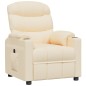 vidaXL Aufstehsessel Creme Stoff vidaXL Aufstehsessel Creme Stoff