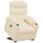 vidaXL Aufstehsessel Creme Stoff vidaXL Aufstehsessel Creme Stoff