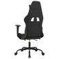 vidaXL Gaming-Stuhl mit Fußstütze Schwarz und Orange Stoff vidaXL Gaming-Stuhl mit Fußstütze Schwarz und Orange Stoff