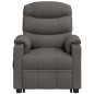 vidaXL Massagesessel mit Aufstehhilfe Dunkelgrau Stoff vidaXL Massagesessel mit Aufstehhilfe Dunkelgrau Stoff