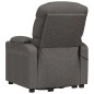 vidaXL Massagesessel mit Aufstehhilfe Dunkelgrau Stoff vidaXL Massagesessel mit Aufstehhilfe Dunkelgrau Stoff