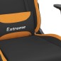 vidaXL Gaming-Stuhl Schwarz und Orange Stoff vidaXL Gaming-Stuhl Schwarz und Orange Stoff