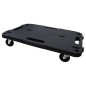 vidaXL Transportroller 5 Stk. Schwarz 58x38x12 cm Polypropylen vidaXL Transportroller 5 Stk. Schwarz 58x38x12 cm Polypropylen