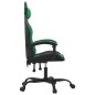 vidaXL Gaming-Stuhl Schwarz und Grün Kunstleder vidaXL Gaming-Stuhl Schwarz und Grün Kunstleder