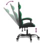 vidaXL Gaming-Stuhl Schwarz und Grün Kunstleder vidaXL Gaming-Stuhl Schwarz und Grün Kunstleder