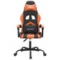 vidaXL Gaming-Stuhl Schwarz und Orange Kunstleder vidaXL Gaming-Stuhl Schwarz und Orange Kunstleder