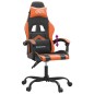 vidaXL Gaming-Stuhl Schwarz und Orange Kunstleder vidaXL Gaming-Stuhl Schwarz und Orange Kunstleder
