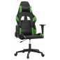 vidaXL Gaming-Stuhl Schwarz und Grün Kunstleder vidaXL Gaming-Stuhl Schwarz und Grün Kunstleder
