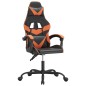 vidaXL Gaming-Stuhl Schwarz und Orange Kunstleder vidaXL Gaming-Stuhl Schwarz und Orange Kunstleder
