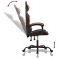 vidaXL Gaming-Stuhl Schwarz und Orange Kunstleder vidaXL Gaming-Stuhl Schwarz und Orange Kunstleder