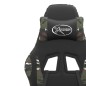 vidaXL Gaming-Stuhl Schwarz und Tarnfarben Kunstleder vidaXL Gaming-Stuhl Schwarz und Tarnfarben Kunstleder
