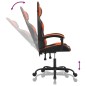 vidaXL Gaming-Stuhl Schwarz und Orange Kunstleder vidaXL Gaming-Stuhl Schwarz und Orange Kunstleder