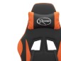 vidaXL Gaming-Stuhl Schwarz und Orange Kunstleder vidaXL Gaming-Stuhl Schwarz und Orange Kunstleder