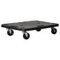 vidaXL Transportroller 2 Stk. Schwarz 58x38x12 cm Polypropylen vidaXL Transportroller 2 Stk. Schwarz 58x38x12 cm Polypropylen