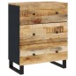 vidaXL Sideboards 2 Stk. 60x33x75 cm Raues Mangoholz vidaXL Sideboards 2 Stk. 60x33x75 cm Raues Mangoholz