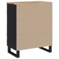 vidaXL Sideboards 2 Stk. 60x33x75 cm Raues Mangoholz vidaXL Sideboards 2 Stk. 60x33x75 cm Raues Mangoholz