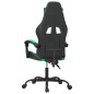 vidaXL Gaming-Stuhl Schwarz und Grün Kunstleder vidaXL Gaming-Stuhl Schwarz und Grün Kunstleder
