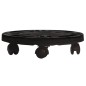 vidaXL Pflanzenroller 2 Stk. 30 cm Durchmesser Schwarz 170 kg vidaXL Pflanzenroller 2 Stk. 30 cm Durchmesser Schwarz 170 kg