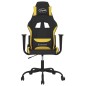 vidaXL Gaming-Stuhl Schwarz und Gelb Stoff vidaXL Gaming-Stuhl Schwarz und Gelb Stoff