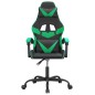 vidaXL Gaming-Stuhl Schwarz und Grün Kunstleder vidaXL Gaming-Stuhl Schwarz und Grün Kunstleder