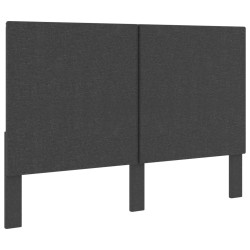 vidaXL Kopfteil Dunkelgrau Stoff 140×200 cm 