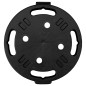 vidaXL Pflanzenroller 3 Stk. 30 cm Durchmesser Schwarz 170 kg vidaXL Pflanzenroller 3 Stk. 30 cm Durchmesser Schwarz 170 kg