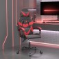 vidaXL Gaming-Stuhl Schwarz und Rot Kunstleder vidaXL Gaming-Stuhl Schwarz und Rot Kunstleder