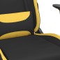 vidaXL Gaming-Stuhl Schwarz und Gelb Stoff vidaXL Gaming-Stuhl Schwarz und Gelb Stoff