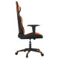 vidaXL Gaming-Stuhl Schwarz und Orange Kunstleder vidaXL Gaming-Stuhl Schwarz und Orange Kunstleder
