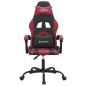 vidaXL Gaming-Stuhl Schwarz und Weinrot Kunstleder vidaXL Gaming-Stuhl Schwarz und Weinrot Kunstleder