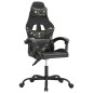 vidaXL Gaming-Stuhl Schwarz und Tarnfarben Kunstleder vidaXL Gaming-Stuhl Schwarz und Tarnfarben Kunstleder