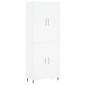 vidaXL Highboard Weiß 69,5x34x180 cm Holzwerkstoff vidaXL Highboard Weiß 69,5x34x180 cm Holzwerkstoff