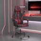 vidaXL Gaming-Stuhl Schwarz und Weinrot Kunstleder vidaXL Gaming-Stuhl Schwarz und Weinrot Kunstleder