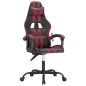vidaXL Gaming-Stuhl Schwarz und Weinrot Kunstleder vidaXL Gaming-Stuhl Schwarz und Weinrot Kunstleder